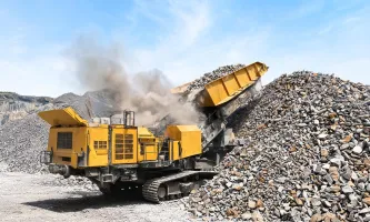 Mobile jaw crusher